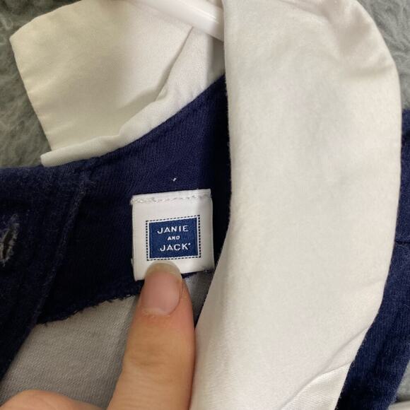 Janie and Jack girls 3 peter pan neck fit flare dress pink hearts sleeveless - Picture 4 of 7